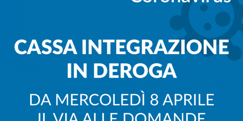 Cassa in deroga: istruite 86% domande. Inviate all'Inps 5570